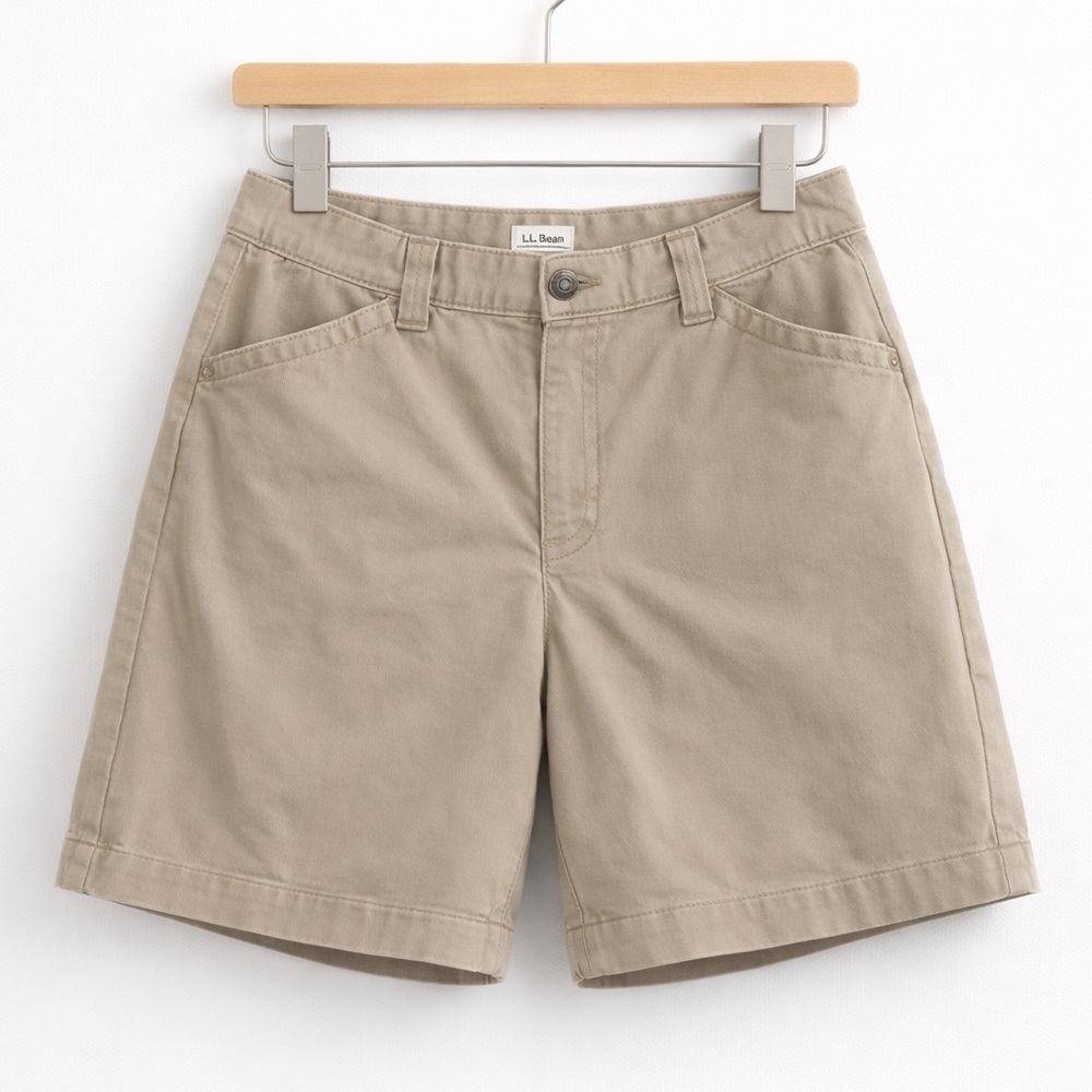 Vintage L.L. Bean Classic Fit Shorts  - Beige Size 12 minimalist